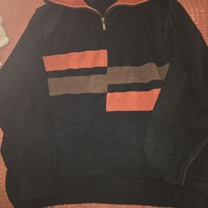 Black pullover sweater